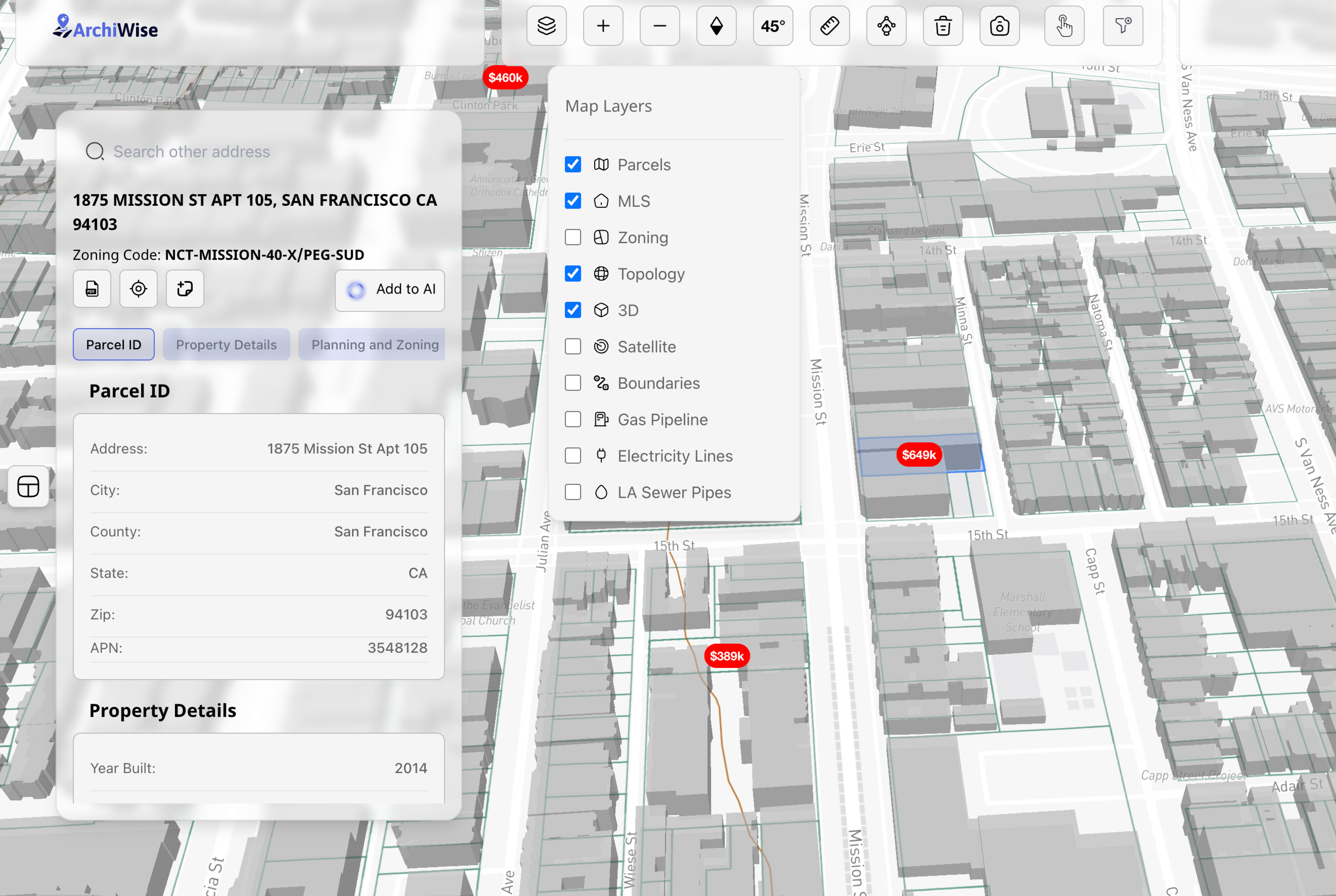 AI property feasibility researcher of Los Angeles – ArchiWise AI Property Researcher